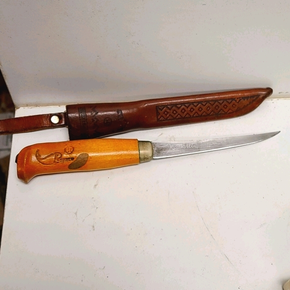 vintage filet knife made by J.Marttiini of Fi